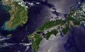 North and South Korea, the Japanese Island of Shikoku