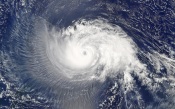 Typhoon. View from Space