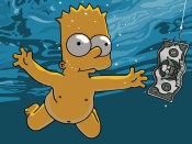 Bart Simpson under the Water, One Dollar