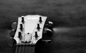 Guitar Neck, Black and White Photos