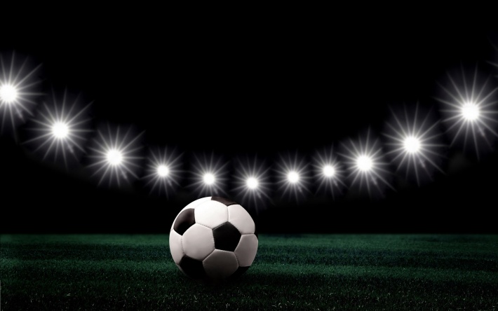 Soccer Ball and Lights