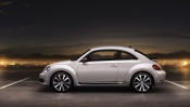 Volkswagen Beetle, side view
