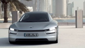 Silver Volkswagen XL1 Concept