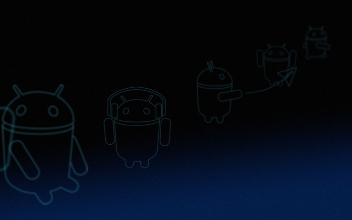 Android, Dark Background