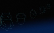 Android, Dark Background