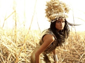 Americas Next Top Model, Biracial Photoshoot, Bamboo Field