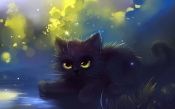 Apofiss, Painted Fluffy Cat