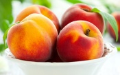 Peaches on a Plate