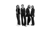 Beatles on a White Background