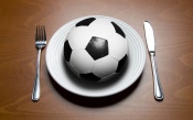 Soccer Ball Instead of Eating