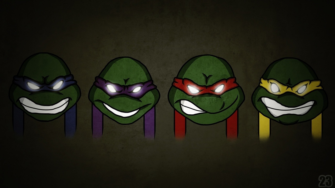 Teenage Mutant Ninja Turtles, Leonardo, Raphael, Donatello, Michelangelo
