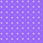 Violet Background with White Flowers