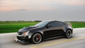 Black Cadillac CTS-V by Hennessey