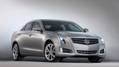Silver Cadillac ATS 2013