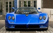 Blue Pagani Zonda C12 S 7.3 Roadster