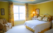 Bedroom in Yellow Color