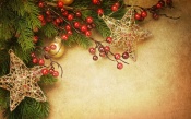 Beads, Stars on the Christmas Tree