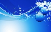 Christmas Decorations and Snowflakes in Vector