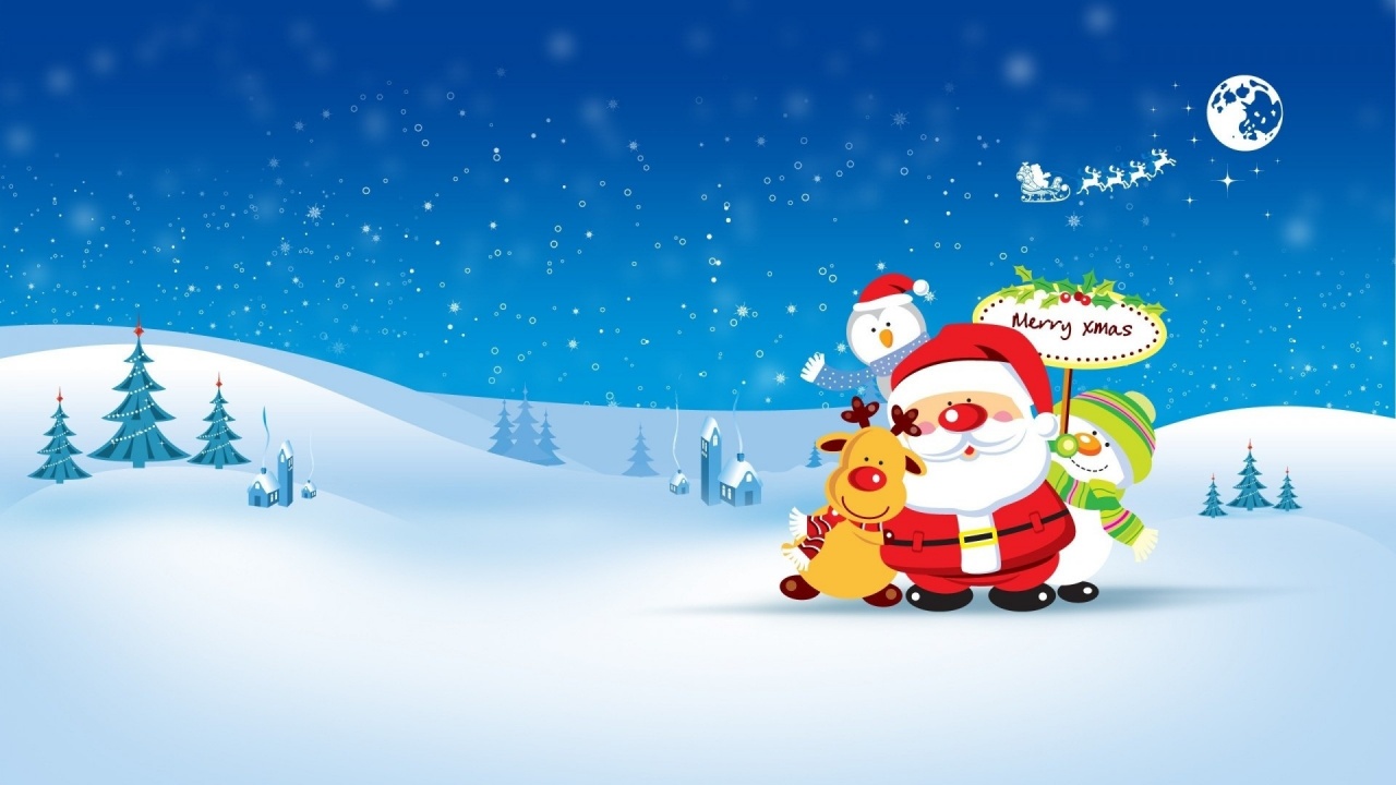 Merry Xmas from Santa Claus Team