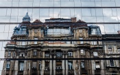 Glass Reflection, Somewhere on Rackoczi Street, Budapest
