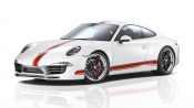 White Sport Porsche