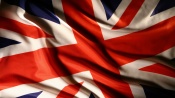 Waving England Flag