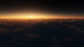 Sun Above The Clouds
